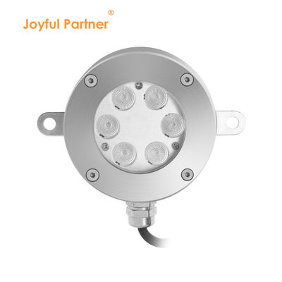OEM ODM DMX Kontrollü RGB LED Fıskiye Işığı IP68 Su Geçirmez 6*2W 6*3W RGB Led Renkli U Tipi Braketli