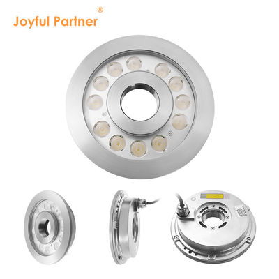 IP68 LED Çeşme Işığı 36W Paslanmaz Çelik 3 In 1 RGB Sualtı Işığı