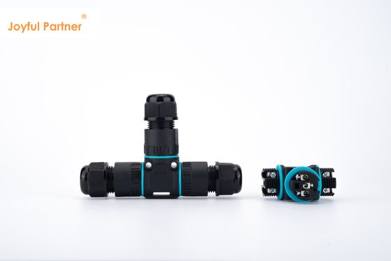2 / 3 Pin 3 Way Elektrik Dış Çapraz Kutusu IP68 Su geçirmez LED Elektrik Değiştiricisi