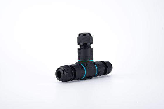 Hızlı Kurulum IP68 Su Geçirmez Plastik 2/3 Pinli Dişi Dairesel Konnektör Elektrik Dönüştürücü