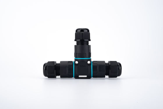 Hızlı Kurulum IP68 Su Geçirmez Plastik 2/3 Pinli Dişi Dairesel Konnektör Elektrik Dönüştürücü