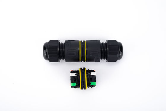 Tel Kablo Bağlantısı 32A 250VAC IP68 Su geçirmez 2 yollu Bağlantısı 6-12mm DIA