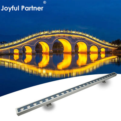 Açık hava IP67 Dia Cast Alüminyum Shell Lineer Control Recessed LED Duvar Çamaşırhane Işıkları Comercial Hotel için
