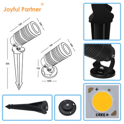 14W LED IP65 Manzara Yolu Çim lamba Düzenlenebilir Dış Alan Bahçe Çubuk Işığı