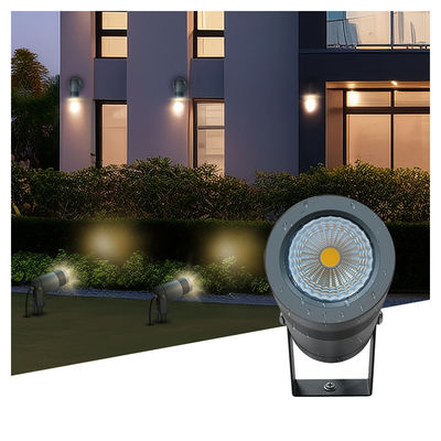 IP65 Dış 6W COB Yer Işığı Ayarlanabilir Açı Yukarı Aşağı Işık Noktası Bahçe Led Spike Light