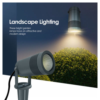 IP65 LED Manzara Işığı 10W 2700k 3000k Mimarlık Lampası Fekade Bahçe Işığı Temel veya Çubuklu