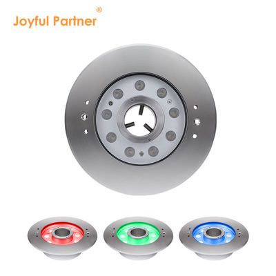 Sualtı çeşme lambası IP68 9W RGB Paslanmaz Çelik 316 müzik çeşmesi için
