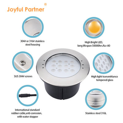 En Yeni Fabrika Doğrudan IP68 Su geçirmez 316 Paslanmaz Çelik Dalgıç Havuz Işıkları 20W/40W LED Havuz Işığı