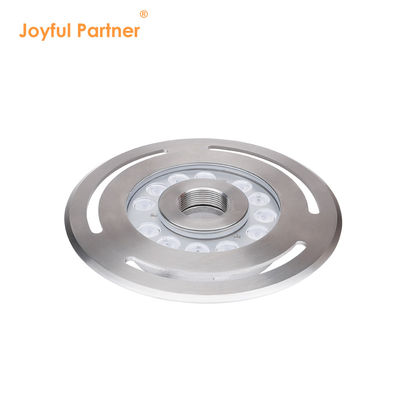 Sualtı Çeşme Işığı IP68 12W 24W 36W Sıcak Beyaz Mavi RGB Paslanmaz Çelik 316L 285mm çaplı