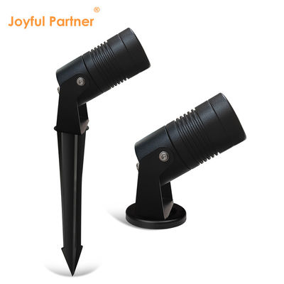 12V 24V IP65 Alüminyum 6W 3000k Led Spike Bahçe Işığı Dış Çim manzara nokta çim ışığı
