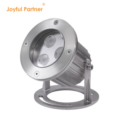 IP68 Su geçirmez paslanmaz çelik 316 3x2W LED Su Altı Işıkları Montaj tabanı ile havuz için