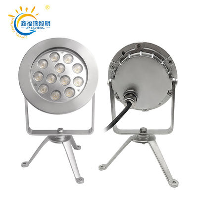 CE ROHS Sertifikasyonu DC 24V IP68 Fabrika Tedarik 12X1W LED Tek Renkli Denizaltı Düşük Voltajlı Havuz Işıkları
