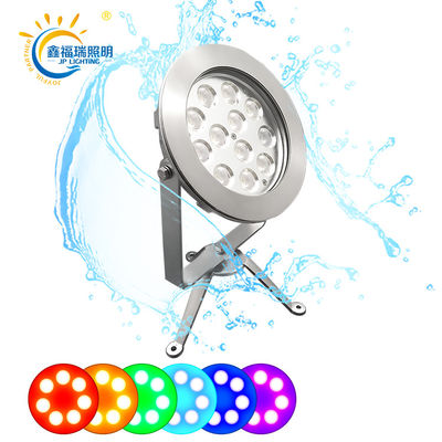 CE ROHS Sertifikasyonu DC 24V IP68 Fabrika Tedarik 12X1W LED Tek Renkli Denizaltı Düşük Voltajlı Havuz Işıkları