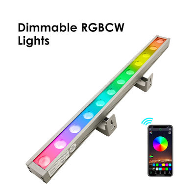 DC24V Voltaj IP65 Su geçirmez RGB Light Bar Dış Duvar Yıkama Işığı Dış Işık Projeleri için