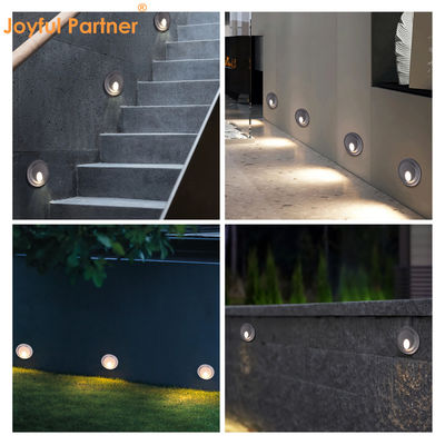 1W Alüminyum Konut Dış Duvar LED Işıklar Koridor LED Merdiven Adım Işık IP65 Su geçirmez