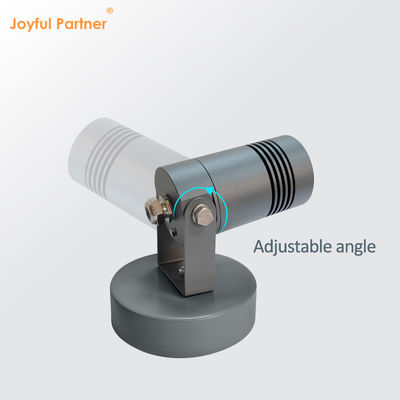 DIA 50mm 6W CREE COB LED Alüminyum Yüz Kapağı DC12v 24v Gölgelendirme Kapaklı Bahçe Dikenli Işıkları