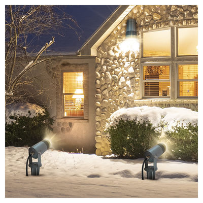 Yüksek Parlaklık 1000LM 3500K Sıcak Beyaz 10W LED IP65 Su geçirmez Fener Bahçe Ağacı için Dış Işıklar