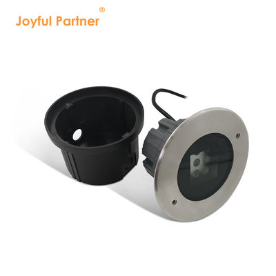 Dış Led Güverte Işığı IP67 Tam özelleştirme Bahçe Yolları için Difüzyonlu Tempered Cam DC24V