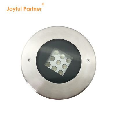 Dış Led Güverte Işığı IP67 Tam özelleştirme Bahçe Yolları için Difüzyonlu Tempered Cam DC24V