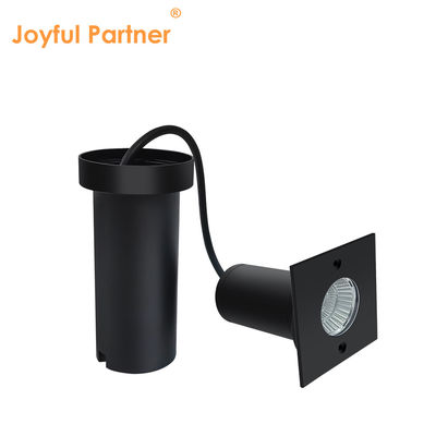 DC AC COB Led Alüminyum Kare Şekil 304ss Ön Kapak LED Bahçe Yer Işığı