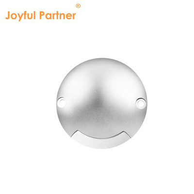 En İyi Fiyat Anti-UV Anodized DC12V Alüminyum Vücut 1W 2W Beyaz Kapak Çıkartılmış Adım Işığı