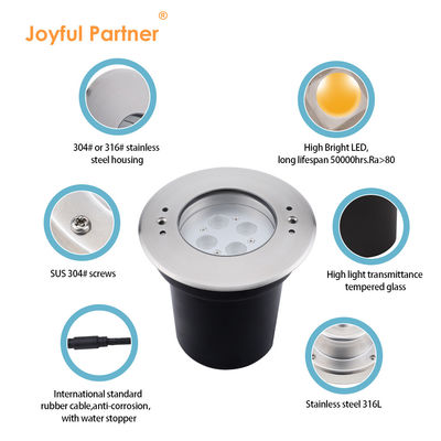 LED Su Altı Havuz Işıkları 4W 8W 12W 24VDC IP68 Su geçirmez Paslanmaz Çelik 316 RGB 3in1 Yüzme Havuzları için