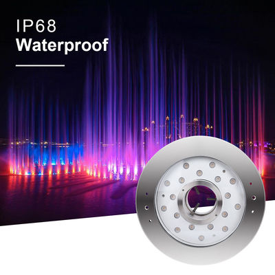 Joyful Partner 6W 9W 12W 18W 24V DMX Kontrol Paslanmaz Çelik IP68 Sualtı RGB Çeşme Işıkları