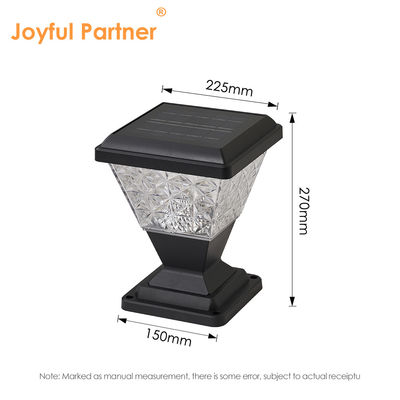 Bahçe Kapısı Işık Güneş Enerjisi 124 Pcs SMD 2835 LED 150 Lm/W 5W PC Lampshade ile Sloar Panel
