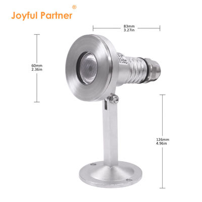 LED Sualtı Spot Işığı Su Geçirmez IK07 1*2W LED DC24V DMX RGBW 6W Fıskiye İçin