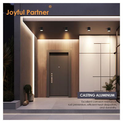 Dış İç Çatı IP65 8w Yüzey Montajlı Silindir şekli Soğuk Beyaz 4000K LED Yüklü Işıklar CE ROHS Sertifikası