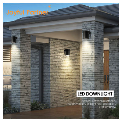 Fabrika Özel Yüzey Montajlı Aşağı Işıklar 4 * 2w SMD LED İç Kapalı Dış Kapalı IP65 Silindir Dört Delik