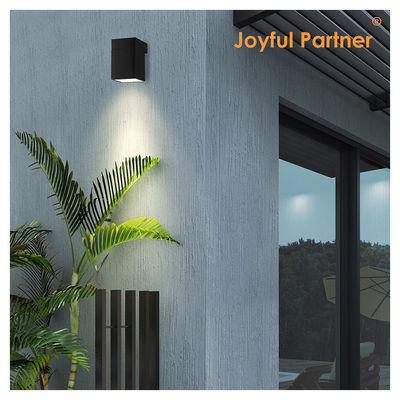 Dış İç Duvar Led Işık Kare 8W DC 24v Sıcak Beyaz SMD LED dökme Alüminyum Konut Çok fonksiyonel Çember Köşe