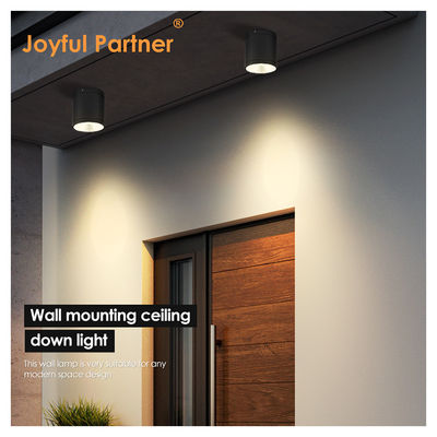 Dışarıda Led Yard Işıklar Kapı için AC 220v Sıcak Beyaz ve Soğuk Beyaz Alüminyum Malzemesi 15W LED Duvar Işıkları COB