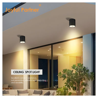 LED Karanlık Silindir Duvarlı Aydınlatma Dış Bahçe Duvar Gün ışığı COB Al Malzeme OEM Hizmetleri ile