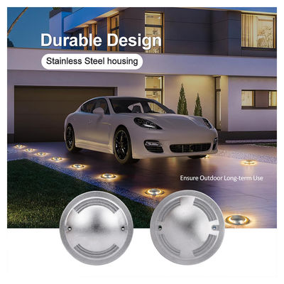 IP67 Ultra ince gömülü yeraltı ışığı 12V 24V su geçirmez güverte ışığı yeraltı lambası