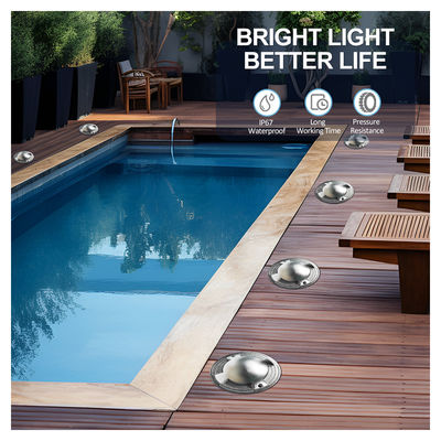 Joyful Su geçirmez Çökme LED yeraltı ışığı Saf alüminyum 6063 konut Bir İki Dört Yolu Yan Yayımlama