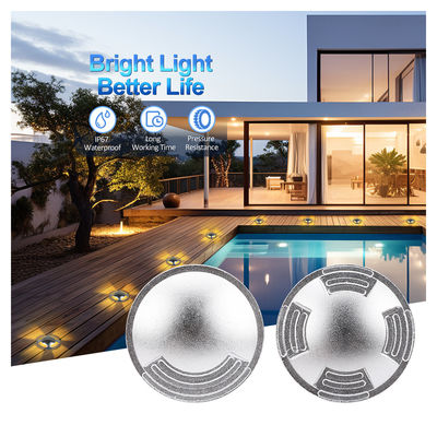 2W IP67 LED Yeraltı Işıkları Dışarıda Ultra İnce Çaplı 55mm SMD LED Walkover Işıkları Alüminyum Kaplı