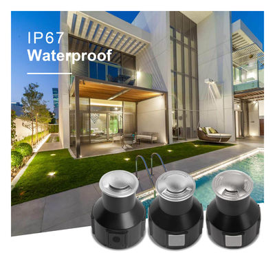 IP67 LED Yeraltı Yürüyüşü Işığı 1W 2W 3W Bir İki Dört Yolu Yeraltı Işığı