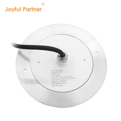 Sualtı Denizaltı LED Havuz Işıkları DC12V Sabit Voltaj 10W DIA160*7.5MM APP Uzaktan Kumanda ile