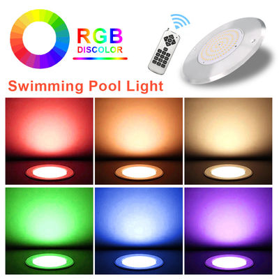DC12V Sabit Voltaj 10W Sualtı Dalgıç LED Havuz Işıkları APP Uzaktan Kumanda ile 160*7.5mm