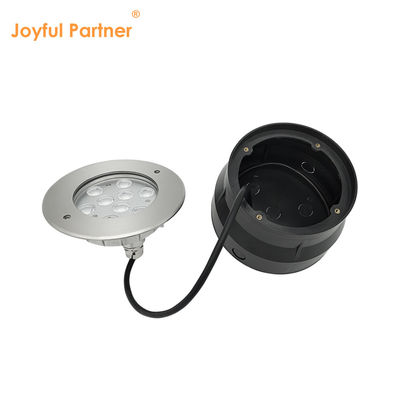 12V 24V LED Su Altı Işığı 9W 18W RGB Tam Renkli Paslanmaz Çelik IP68 Havuz Işıkları