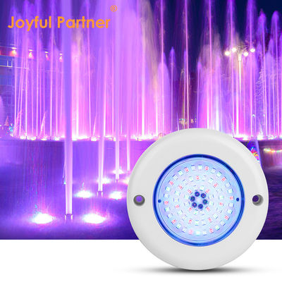 Duvar Montajlı Par56 ABS PC malzemesi ile havuz lambaları Dia 110mm 6W 10W IP68 Su geçirmez AC12v Dahili Kontant Akım Sürücüsü
