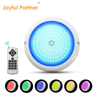 Havuz ışığı IP68 Renk Değişken AC12v reçine dolu düz RGB yüzey 180mm Dia