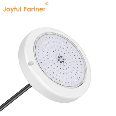 PAR56 LED Havuz Işığı RGB AC12V IP68 reçinalı ABS + PC ile doldurulmuş malzeme DIA152 * 26mm Çizgi açısı 120 derece