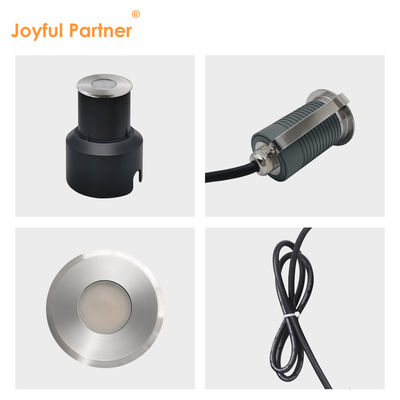 Paslanmaz çelik küçük güverte aydınlatması 1W 2W 3W LED yeraltı lambaları