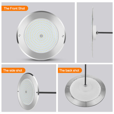 SUS316 Kapaklı IP68 DC12V 3000K Su Altı LED SPA Havuz Işığı