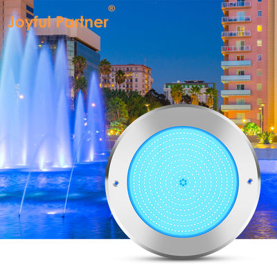 Sualtı Led Yüzme Havuzu Işıkları 316 Paslanmaz Çelik 25W Smd2835 reçine dolusu 3000K RGB Yüzme Havuzu Lampu SMD 2835 AC 12v IP68 Tam su geçirmez