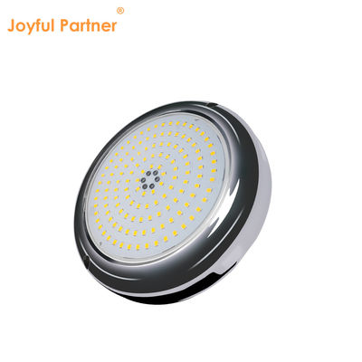 Yüzme havuzu lambaları reçine dolu düz şekil RGB yüzey montajlı SMD LED 152mm Dia
