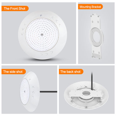 IP68 Su geçirmez RGB havuz lambaları SMD 2835 25W Çim dekoratif için sıcak beyaz