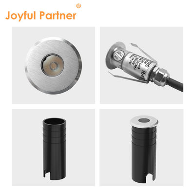 IP67 Su geçirmez Dış Stainless Steel 316 Mini 1W Beton LED Yeraltı Yeraltı Çıkışlı Işıklar